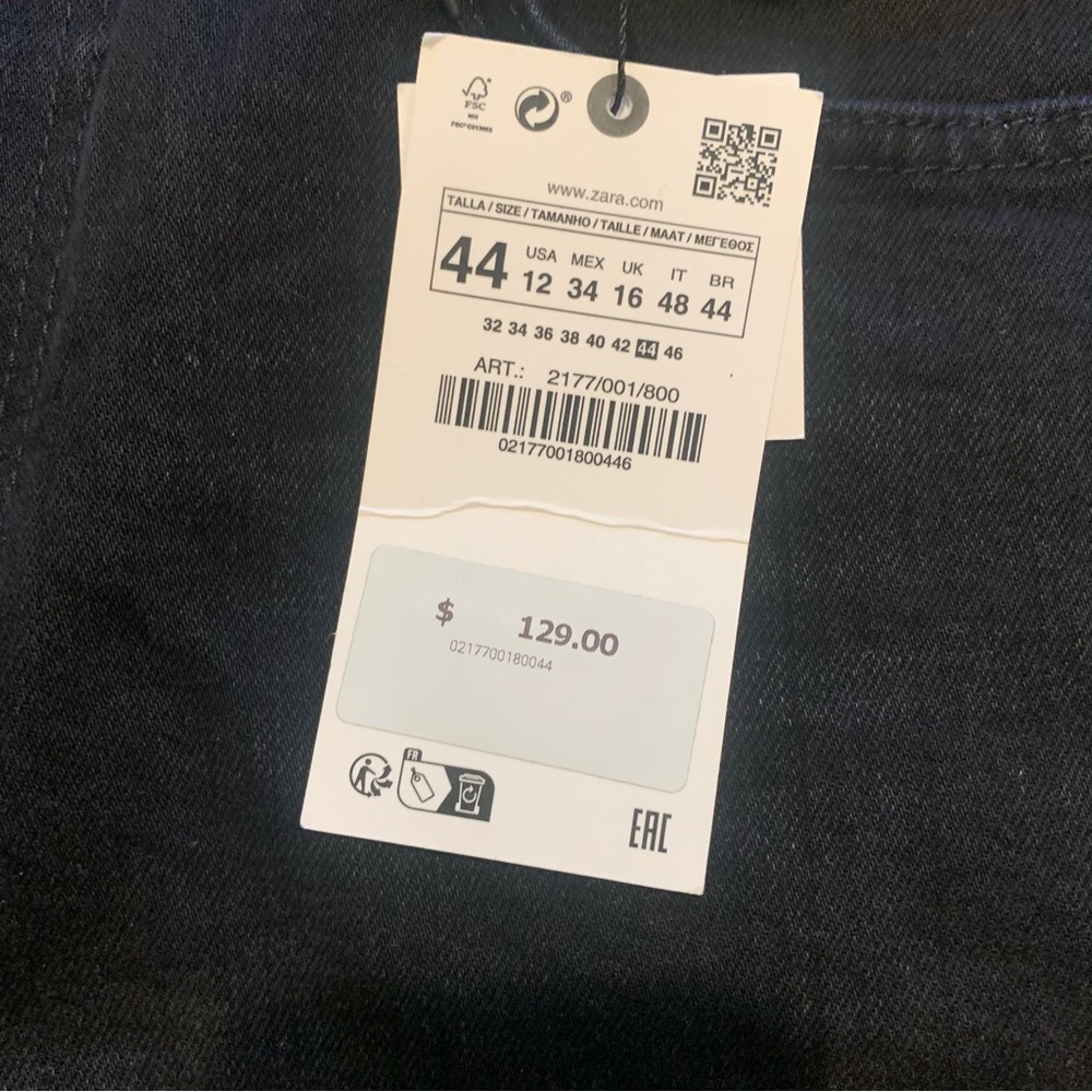 Black jeans Zara jeans